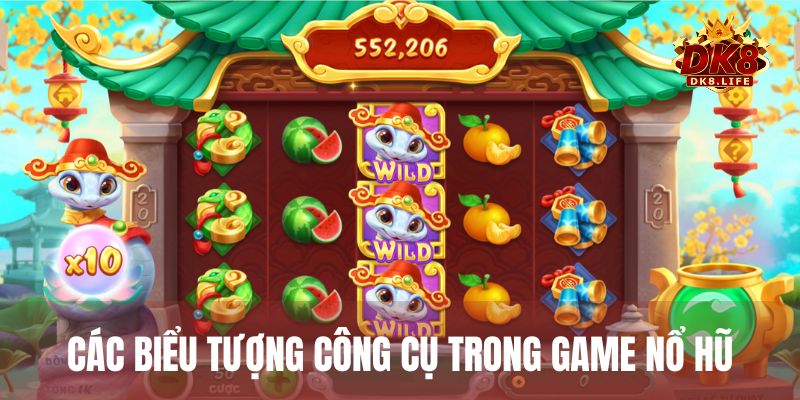 Các biểu tượng công cụ cần nắm vững trong game nổ hũ đổi thưởng